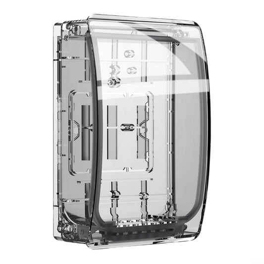 ✨ Transparent Waterproof Junction Box – IP65 Outdoor Electrical Enclosure, Dustproof & Weatherproof ABS Plastic,  DIY Project Box for Solar Panel, Camera, Cable Connection ⚡
