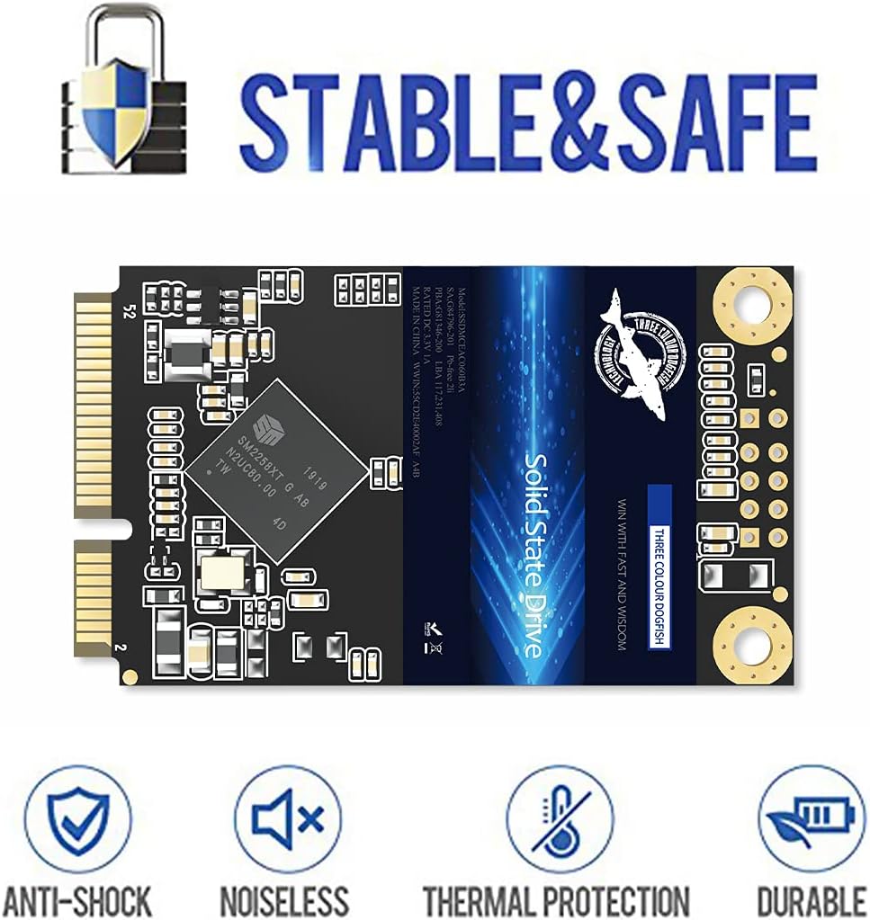 🚀 High-Speed 256GB mSATA SSD - Boost Your Computer’s Performance! ⚡💻